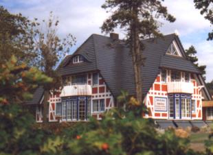 Ferienhaus im Sommer